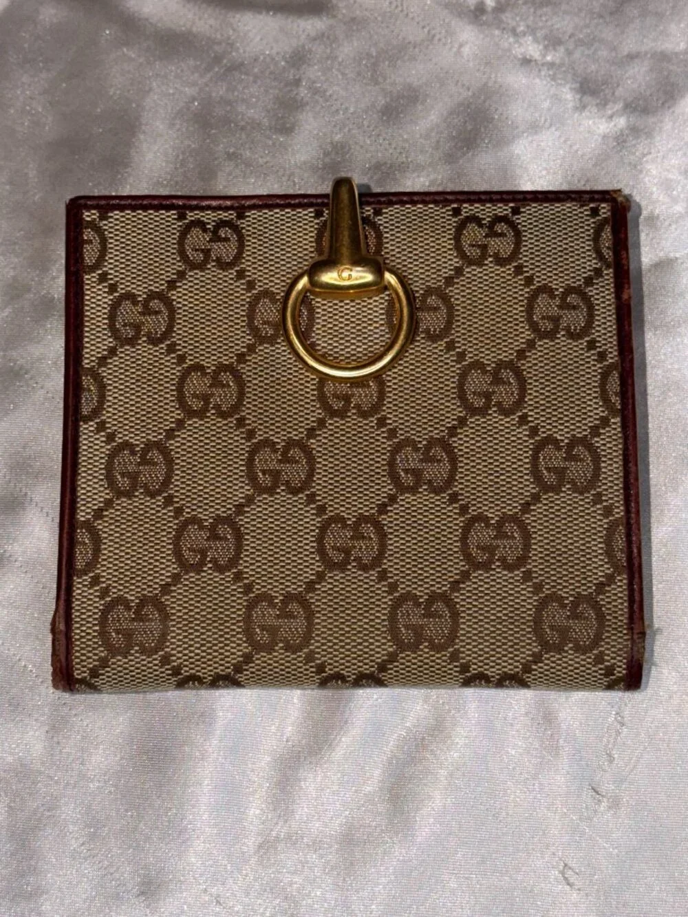 Gucci Vintage GG Monogram Bifold Wallet